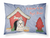 Carolines Treasures, Inc Dog House Collection Standard Pillowcase, White, Moisture Wicking