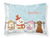 Merry Christmas Carolers Dog Fabric Standard Pillowcase - 638508421609