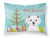 Christmas Tree and Dog Fabric Standard Pillowcase - 638508146212