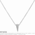 Triangle Pendant Necklaces By DOBBI ( VARIETY OF COLORS AVAILABLE ) - 880648233691