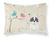 Christmas Presents between Friends Dog Fabric Standard Pillowcase - 638508422309