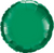 Emerald Green Round Mylar Balloon - 850048023802