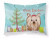Carolines Treasures, Inc Christmas Tree and Dog Fabric Standard Pillowcase, White, Moisture Wicking Soft-touch