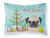 Carolines Treasures, Inc Christmas Tree and Dog Fabric Standard Pillowcase, Moisture Wicking Dry
