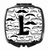 Letter Initial Compact Mirror - 615872989317