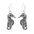 Skeletal Seahorse Earrings - 734130260583