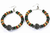 Rasta Style Hoop Earrings - 005372648266