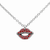 Ravishing Red Lips Necklace - 734130261573