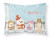 Carolines Treasures, Inc Merry Christmas Carolers Dog Fabric Standard Pillowcase, Moisture Wicking Limited Edition