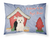 Caroline?s Treasures Dog House Collection White Standard Pillowcase, Moisture-Wicking Fabric