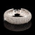 Glamour Girl Crystal Bangle Cuff Bracelet - 700000007404