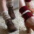 Vintage Style CableKnit At Your Feet Leg Warmer Socks With Lace - 740016249702