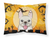 Carolines Treasures, Inc Halloween With Dog Fabric Standard Pillowcase, Moisture Wicking, Standard Size