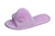 Pupeez Girl's Lovely Velvet Pom-pom Open Toe Kids House Slides Slipper - 049108884617