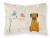 Carolines Treasures Christmas Presents between Friends Dog Fabric Standard Pillowcase, White, Moisture Wicking Holiday Charm