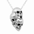 Three-Headed Skull Necklace - 734130259594
