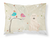 Caroline?s Treasures, Inc. Christmas Presents Between Friends Dog Print Standard Pillowcase ? White Moisture-Wicking Fabric
