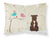 Caroline?s Treasures, Inc. Holiday ?Presents Between Friends? Dog Fabric Pillowcase, Standard, White
