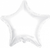 White Star Mylar Balloon - 850037358977