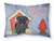 Caroline?s Treasures, Inc. Dog House Collection Standard Pillowcase, White Moisture-Wicking Fabric