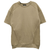 REVERSE FRENCH TERRY TEE- KHAKI - 635661372717