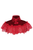 Dark Red Velvet & Lace Capelet - 840389602675