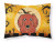 Carolines Treasures Halloween With Dog Fabric Standard Pillowcase, White, Moisture Wicking      