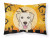 Carolines Treasures Halloween With Dog Fabric Standard Pillowcase, White and Moisture Wicking