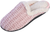 Roxoni Memory Foam Slippers for Women - Fuzzy Cozy Indoor/Outdoor Slides - Fluffy Slip On Shoes Womens House Slippers with Plush Heels and Anti-Skid Rubber Sole - 049108917620