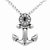 Sparkling Eye Anchor Necklace - 734130259372