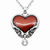 Heart and Skull "Bound Til Death" Necklace - 734130259402