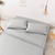 Light Grey Luxury Extra Soft Cozy Sheet Set 12" Deep Pocket - 655466609955