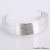 Simplicity Silver Cuff Italian Design Bracelets design by Evabella Collections - 740016268215