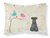Caroline?s Treasures Holiday Dog Presents Between Friends Standard Pillowcase, White Fabric
