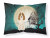 White Moisture-Wicking Standard Pillowcase with Scary Halloween Dog Artwork ? Caroline?s Treasures, Inc.