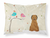 Carolines Treasures, Inc Christmas Presents between Friends Dog Fabric Standard Pillowcase, White