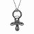 Skull Pacifier Necklace - 734130257576