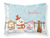 Merry Christmas Carolers Dog Fabric Standard Pillowcase - 638508421401