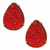 Druzy Teardrop Post Stud Earrings By DOBBI ( VARIETY OF COLORS AVAILABLE ) - 880615125530