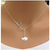 Spring Has Sprung 925 Silver Plated Bird And Leaves Lariat Necklace - 740016263173