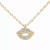 Golden Kiss Lips Necklace - 734130261559