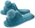 Roxoni Women's Slippers Lovely Velvet Pom-pom Open Toe House Slides - 491089957622