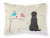 Carolines Treasures, Inc Christmas Presents between Friends Dog Fabric Standard Pillowcase, White, Moisture Wicking Cozy Edition