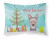 Carolines Treasures, Inc Christmas Tree and Dog Fabric Standard Pillowcase, Standard, Moisture Wicking Classic