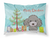 Christmas Tree and Dog Fabric Standard Pillowcase - 638508146724