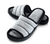 Roxoni Women's Open Toe Memory Foam Slippers with Contrast Design -Sizes 6 to 11 -style #2199 - 491089957613