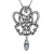 Forget Me Knot - Knot with Stones Necklace - 734130258016