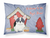 Carolines Treasures Dog House Collection Fabric Standard Pillowcase, White