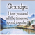 Keepsake Box Grandpa I Love You All The - 603799651455