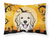 Carolines Treasures, Inc Halloween With Dog Fabric Standard Pillowcase, White, Moisture Wicking, Durable